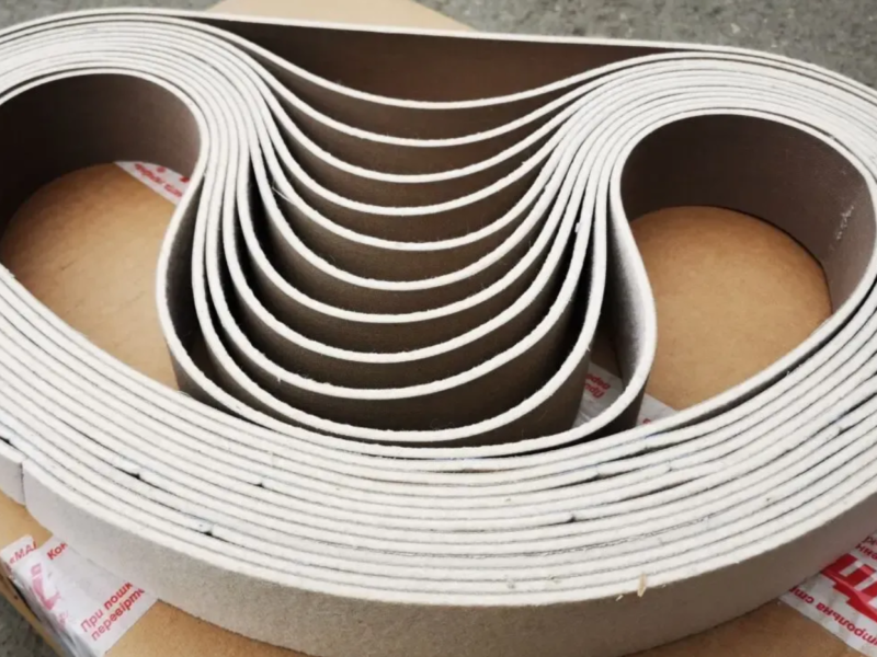 Шлифовальная лента из войлока. Войлочная полировальная лента