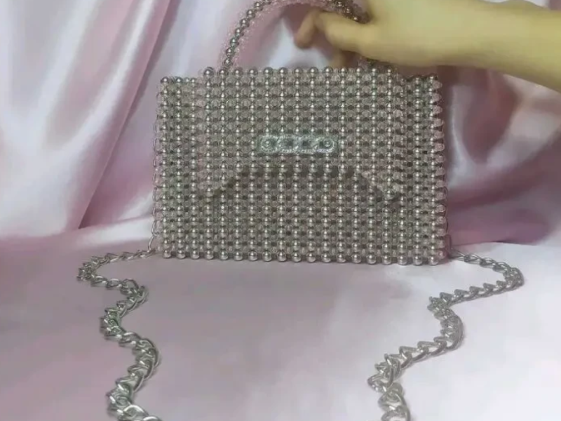 Сумка з намистин