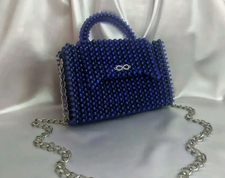 Сумка з намистин