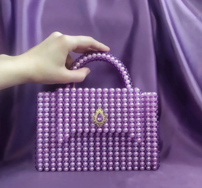 Сумка з намистин