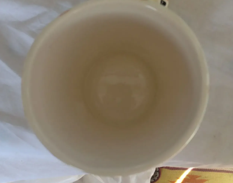 Чашка "Жираф" 3Д ручная работа