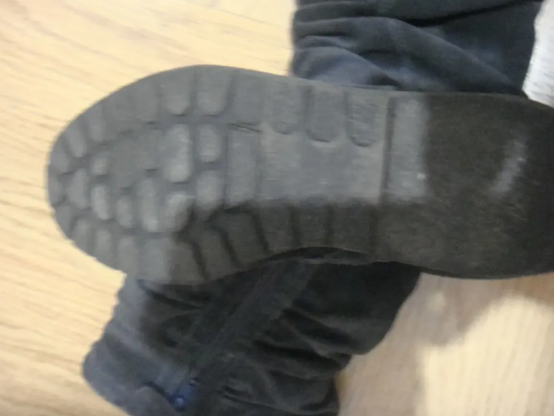 Детские замшевые сапоги Dami темно-синего цвета 31размер