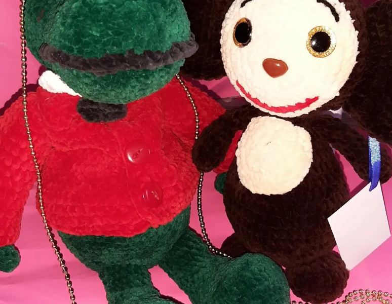 Мягкие игрушки Союзмультфильма ручной работы.