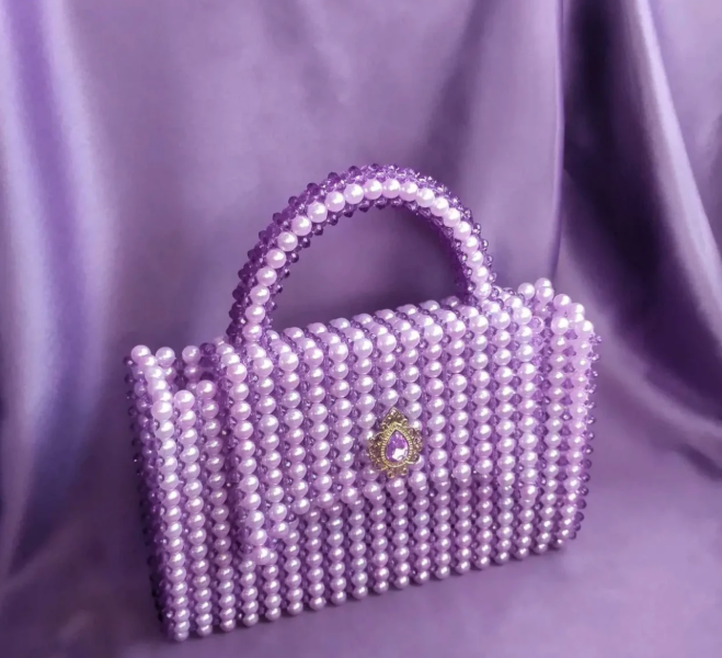 Сумка з намистин