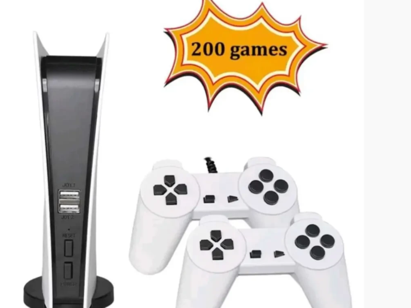 Ігра консоль ретро приставка для телевізора Dendy Game Station GS5 200