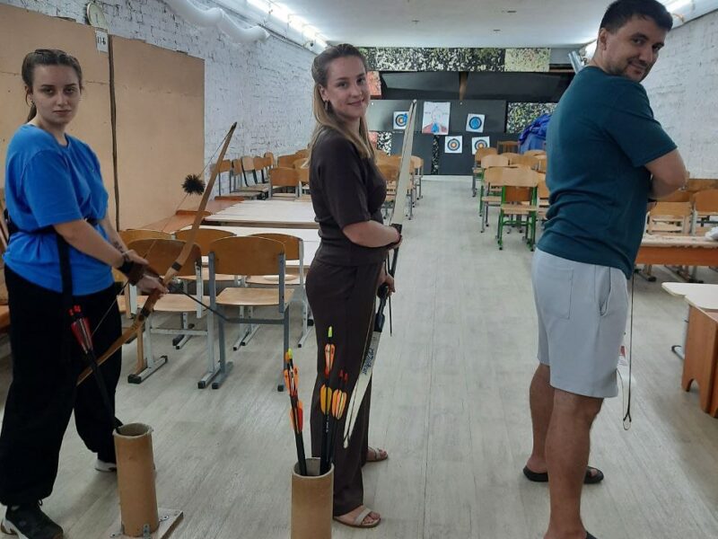 Подарунковий сертифікат на стрільбу з лука в Києві