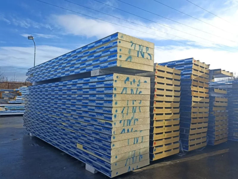 сЭндвич панели пенополиуретан б/У - продам