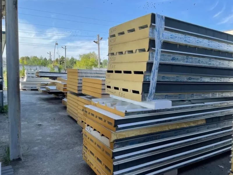 сЭндвич панели пенополиуретан б/У - продам