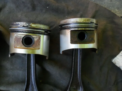 Поршень, шатун Мазда 323, 1.3 бензин, 8V, двиг. В3, оригинал